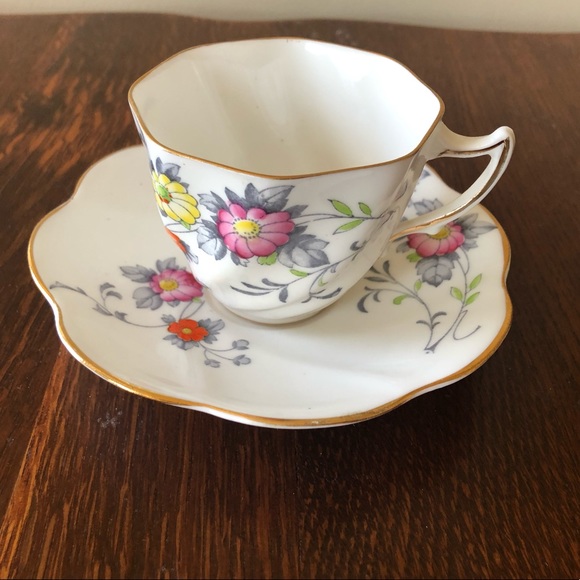 Rosina Other - Vintage Rosina Bone China Cup & Saucer